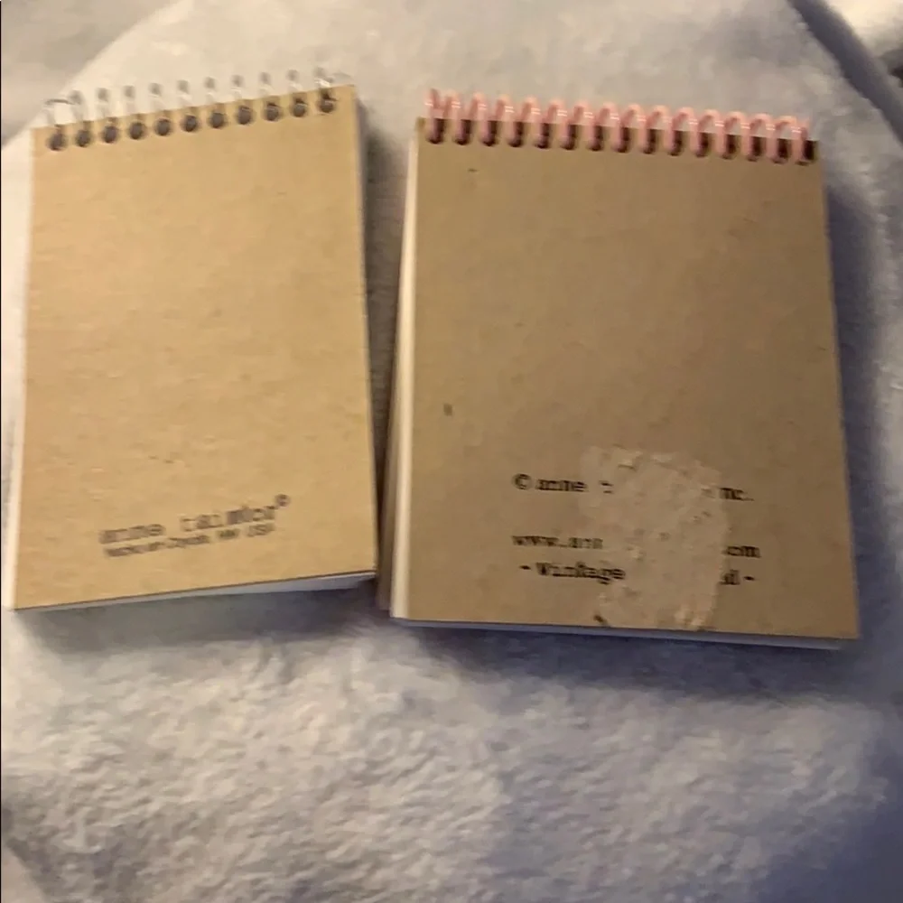 Set of Two “Anne Taintor” Spiral Small Notepads